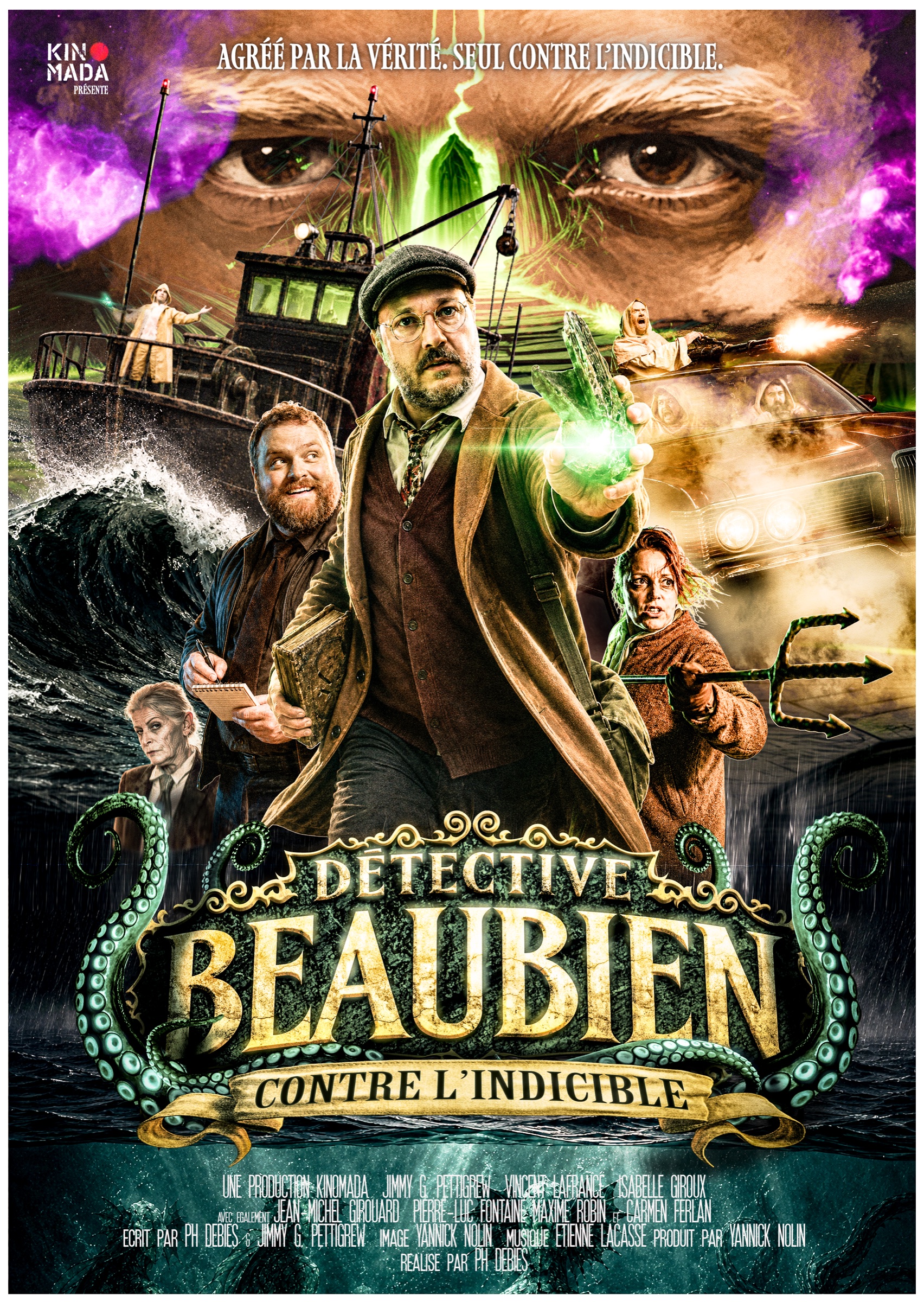 Affiche du film Détective Beaubien contre l'indicible