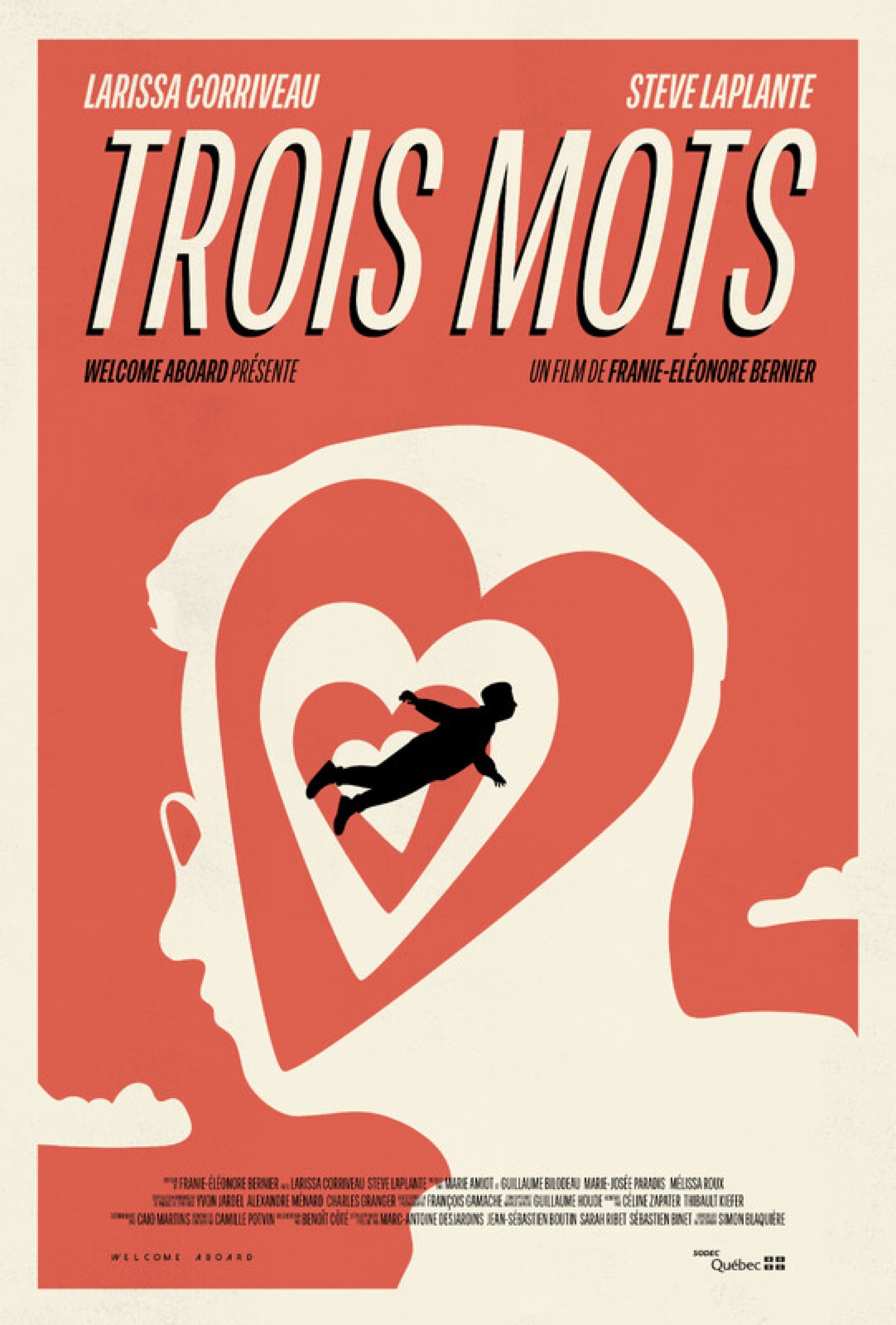 Affiche du film Trois mots